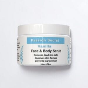 passion secret face and body exfoliating scrub 200g